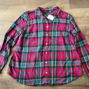 Women’s flannel from Jcrew Factory.  Size XL